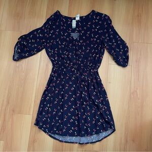 Mimi Chica V neck cherry dress S